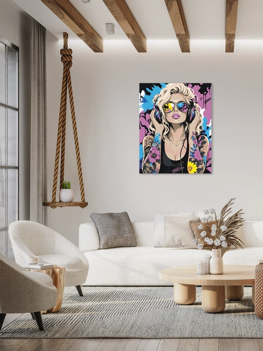 Raqamlar bo'yicha rasm chizish ARTERY "Qizlar", 40×50 sm