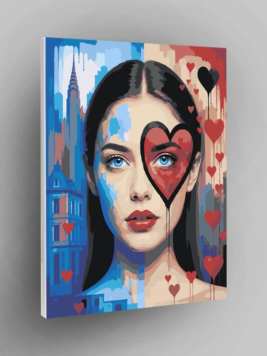 Raqamlar bo'yicha rasm chizish ARTERY "Qizlar", 40×50 sm