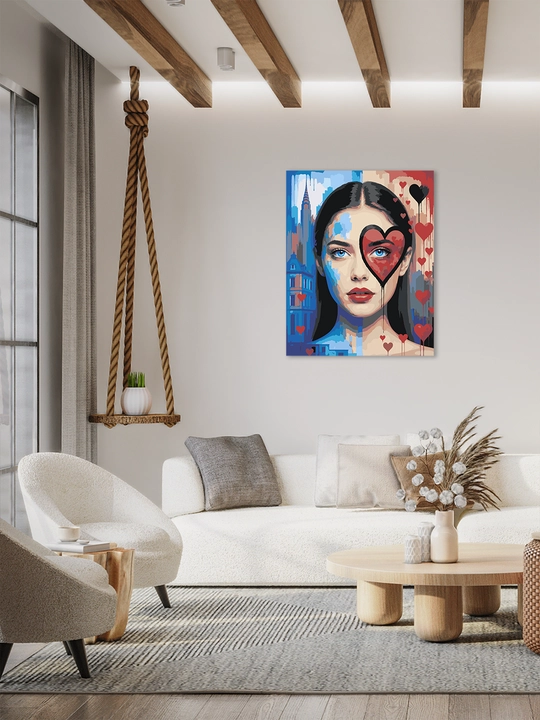 Raqamlar bo'yicha rasm chizish ARTERY "Qizlar", 40×50 sm