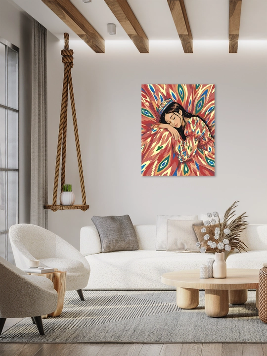 Raqamlar bo'yicha rasm chizish ARTERY "Qizlar", 40×50 sm