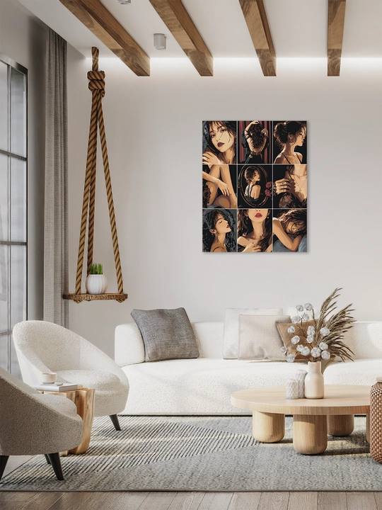 Raqamlar bo'yicha rasm chizish ARTERY "Qizlar", 40×50 sm
