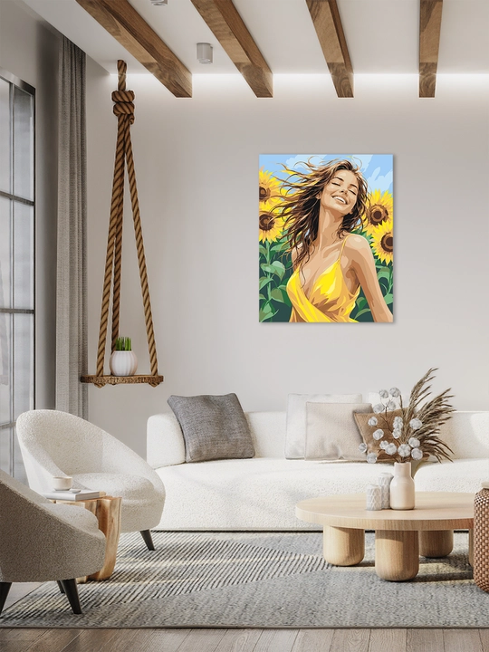 Raqamlar bo'yicha rasm chizish ARTERY "Qizlar", 40×50 sm