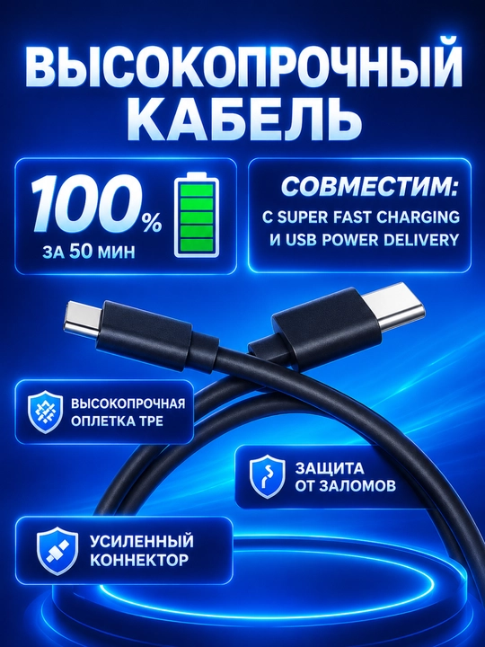Зарядное устройство для Samsung, адаптер 45 Вт PD, быстрая зарядка, 6А