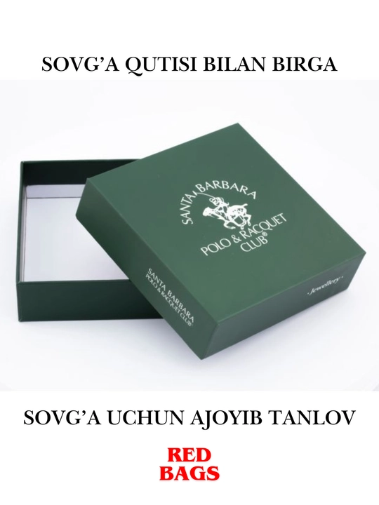 Santa Barbara Polo & Racquet Club мужская барсетка сумка, клатч для ноутбука и документов