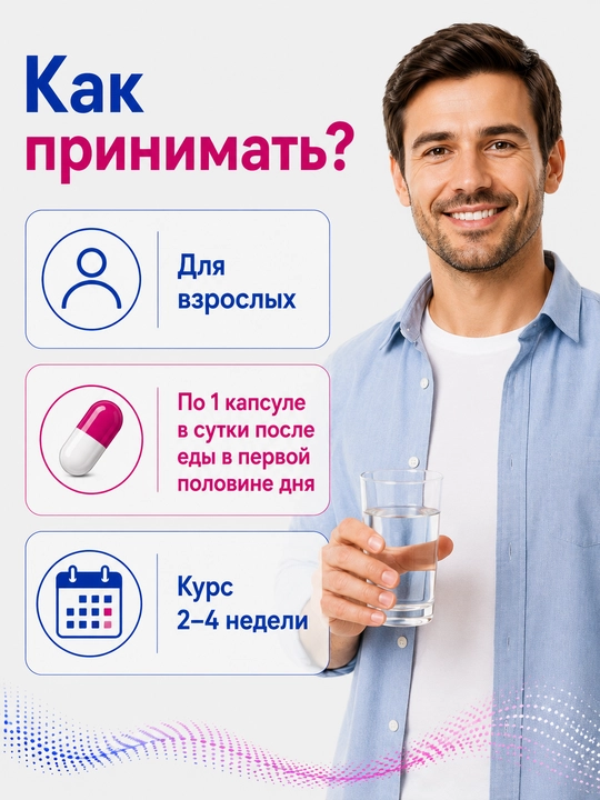 Эхинацинк Д, витамин D3 600ME, эхинацея, цинк, 30 капсул