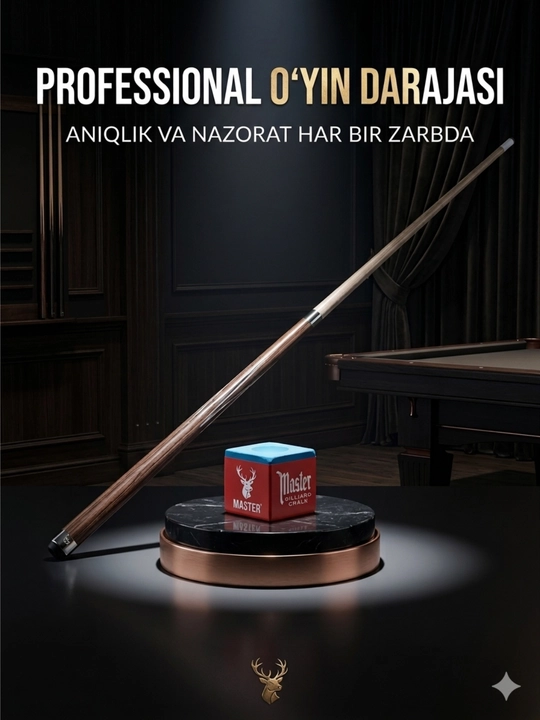 Bo'r bilyard uchun, Master Billiard Chalk, sifatli o'yin uchun, ko'k rangdagi bilyard bo'ri - 