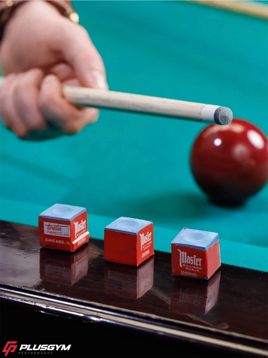Бильярдный мел Master Billiard Chalk, для качественной игры, синий бильярдный мел