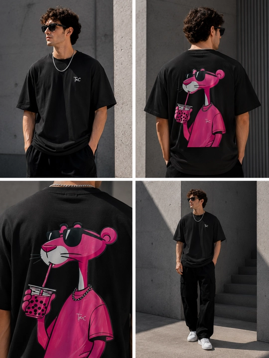 Футболка с принтом Pink Panther