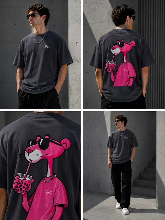 Футболка с принтом Pink Panther