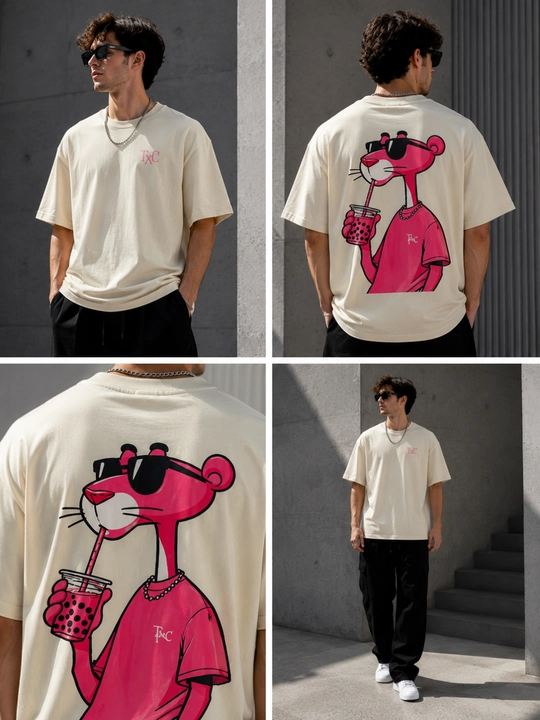 Футболка с принтом Pink Panther