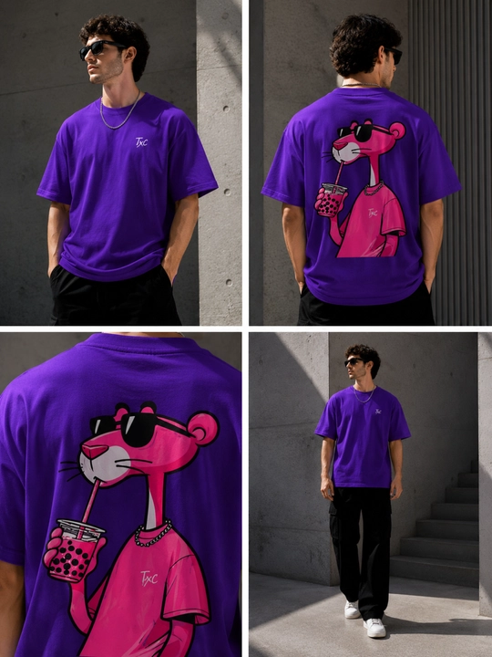 Футболка с принтом Pink Panther