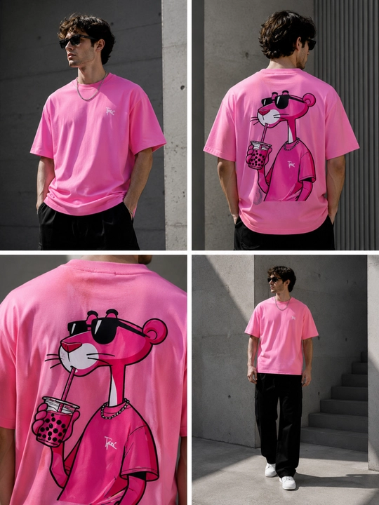 Футболка с принтом Pink Panther