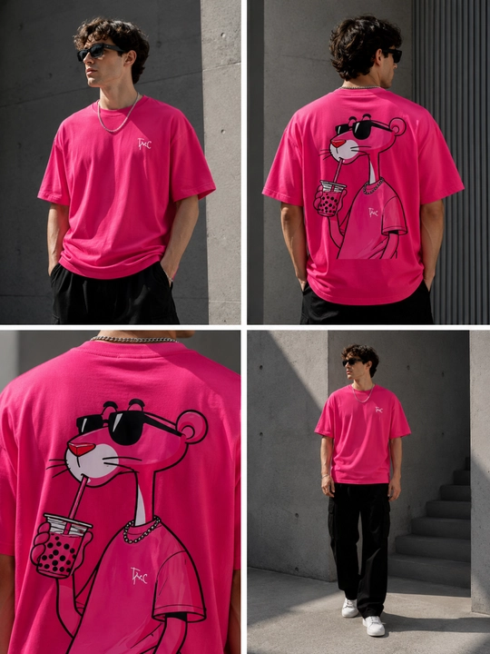 Футболка с принтом Pink Panther