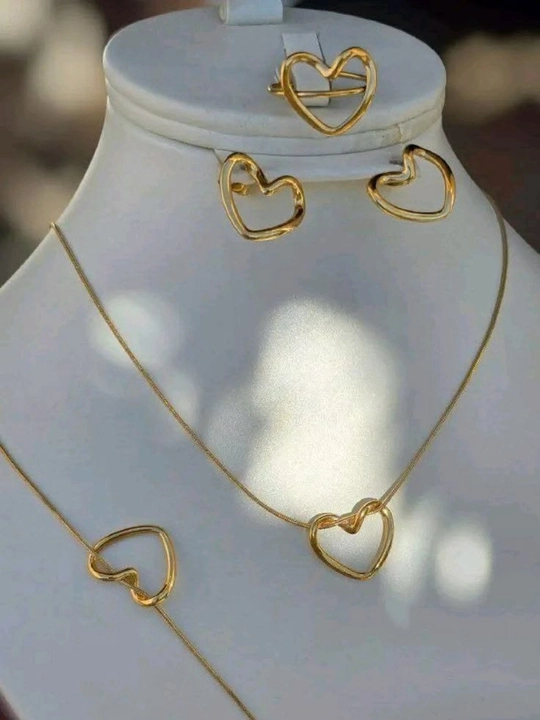 VAN CLEEF набор бижутерий, кольцо, серьги, цепочка, браслет
