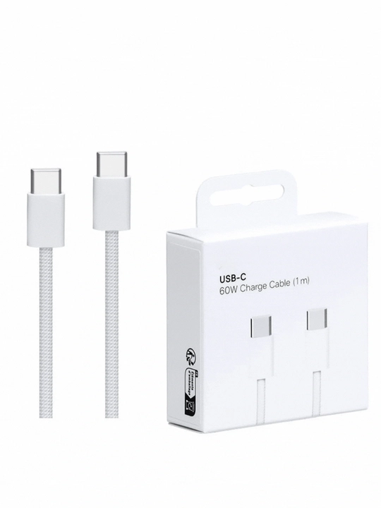 Зарядное устройство для iPhone, зарядка 20 Вт, с кабелем Type-C — Lightning