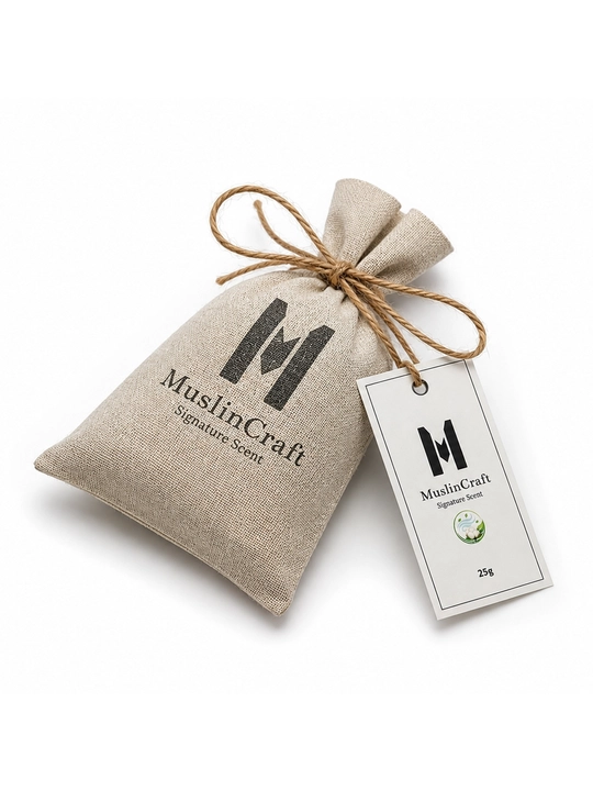 Освежитель воздуха для дома и авто от MuslinCraft SIGNATURE SCENT (25гр)