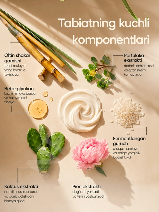 Quyoshdan himoya qiluvchi krem SPF 50 yuz va tana uchun, orginal spf krem