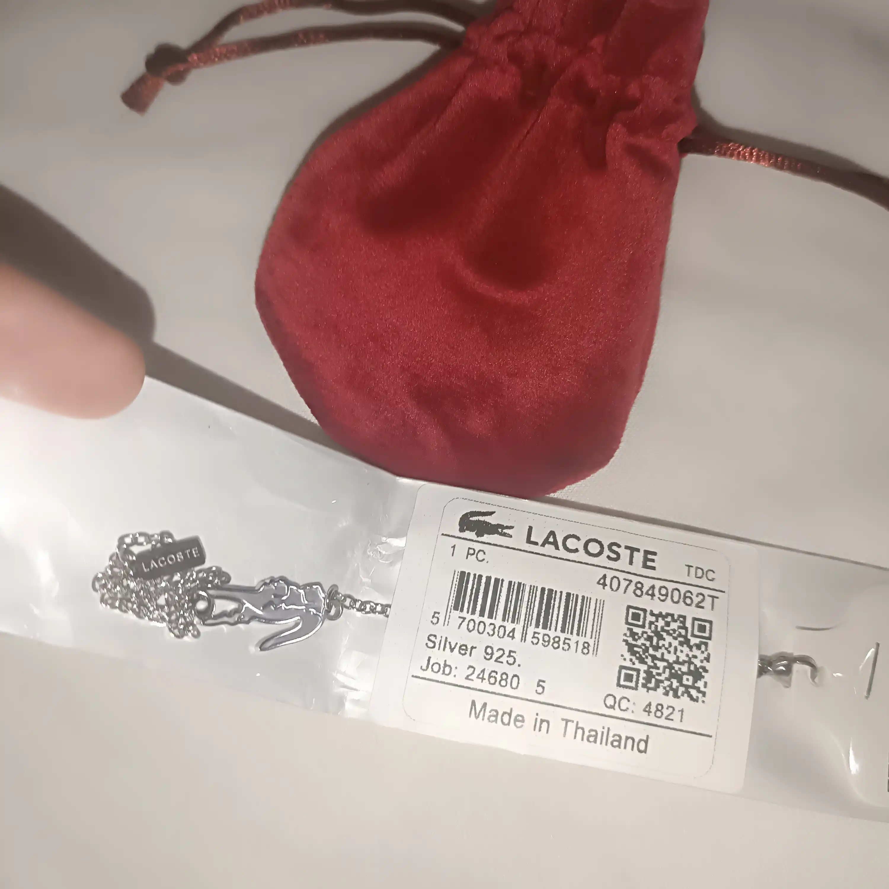 Lacoste - браслет для женщин и мужчин