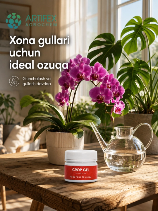 Удобрение для растений Artifex Agrochem Crop gel, 100 г