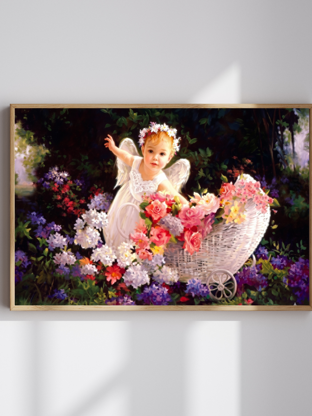 Raqamlar bo'yicha rasm 40x50, podramnikdagi chizish to'plami, rangtasvir, YCGJ31110 - 