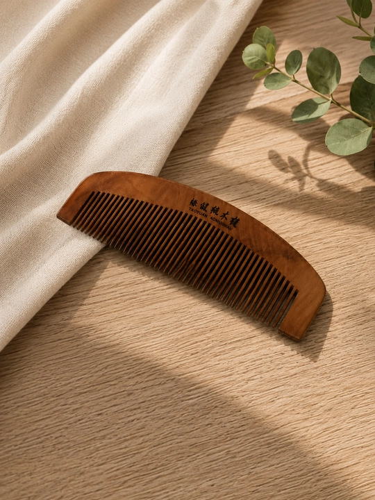Yog‘och soch tarog‘i (Bamboo Hair Comb) - 