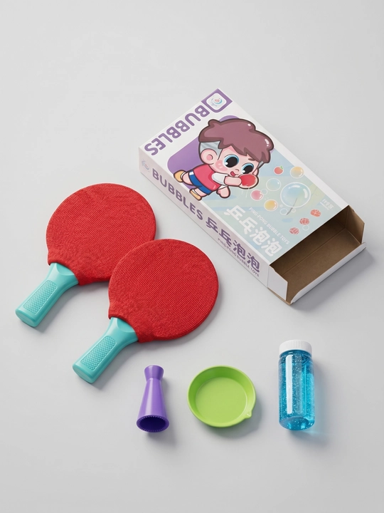 Bolalar uchun sovun pufakchali bolalar stol tennisi