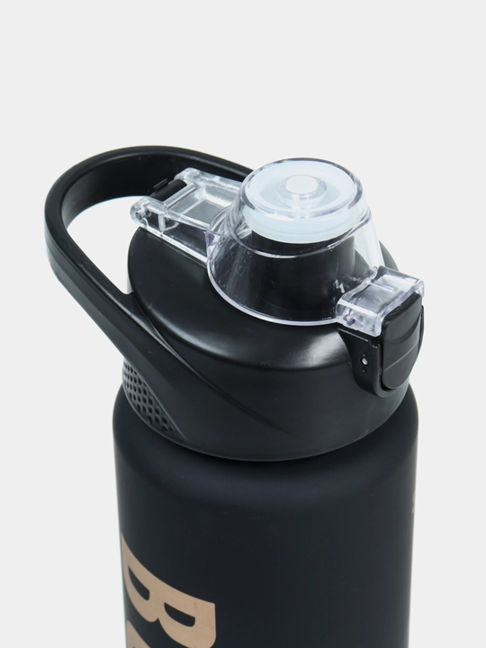 Suv shishasi, sheyker, fitnes uchun sport suvi shishasi, vaqt shkalasi bilan, 1000 ml