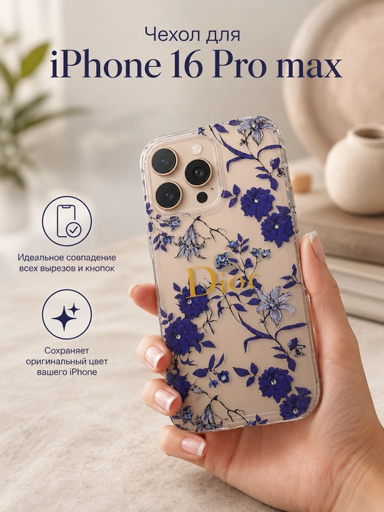 IPhone 11, 12, 13, 14, 15, 16, 17 Pro va 17 Pro Max uchun g‘ilof, TPU. dizaynli