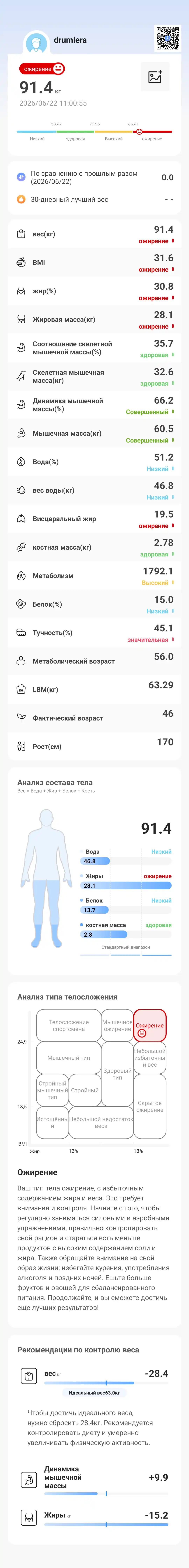 Aqlli elektron pol tarozi 180 kg gacha, odam tarozi vazn o'lchash uchun