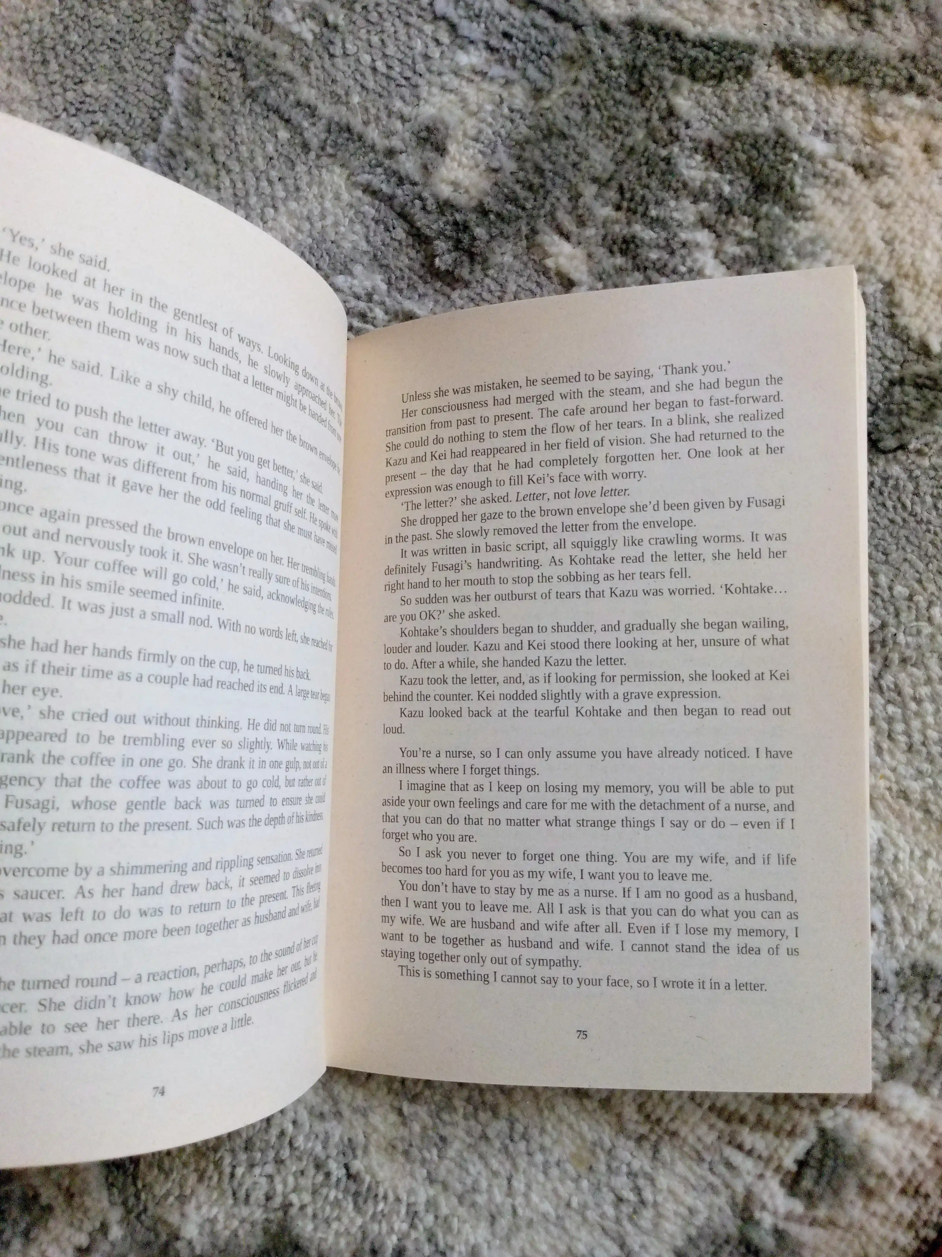 Toshikazu Kawaguchi/ BEFORE THE COFFEE GETS COLD
