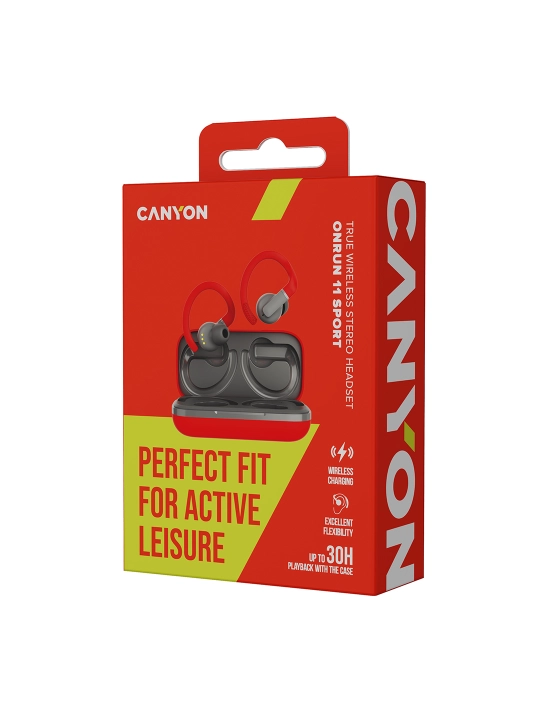 Simsiz sport quloqchinlari  Canyon OnRun 11 Sport, Bluetooth 5.4