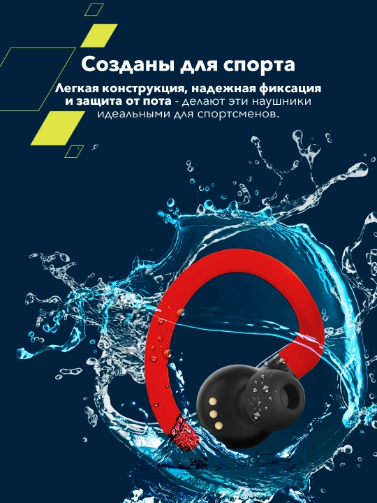 Simsiz sport quloqchinlari  Canyon OnRun 11 Sport, Bluetooth 5.4