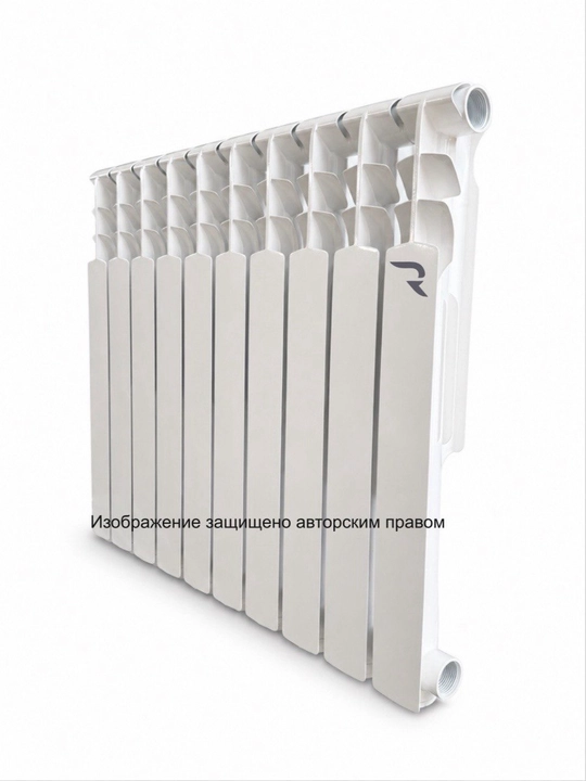 Alyuminiy radiator 500x80