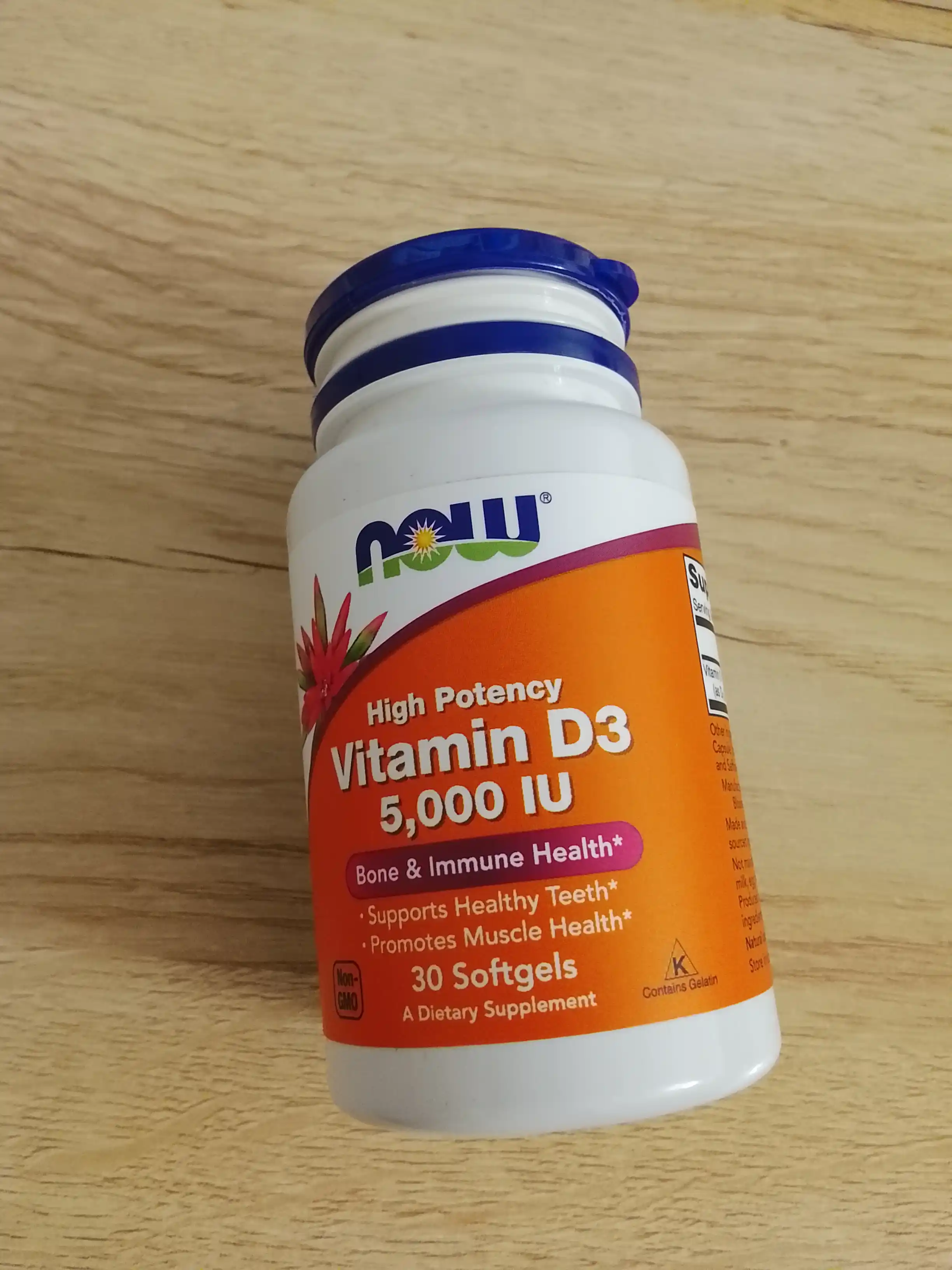 NOW Foods, Высокоактивный витамин D3, 2000ME,5000МЕ, 10 000ME