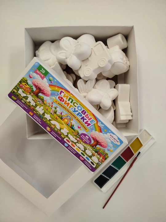 Раскраски из гипса