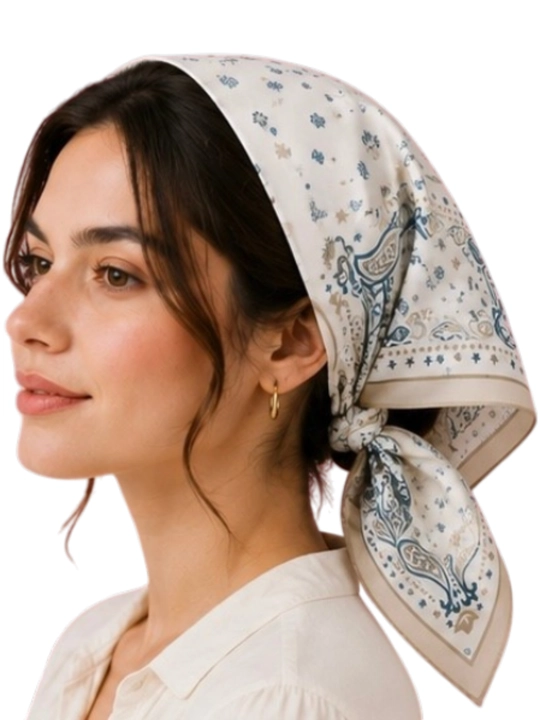 Bandana, turk mahsuloti, o‘lchami 50x50
