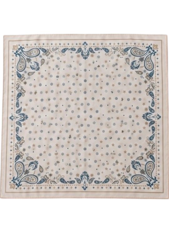 Bandana, turk mahsuloti, o‘lchami 50x50