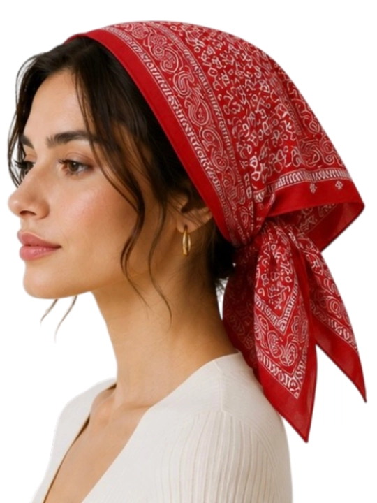 Bandana, turk mahsuloti, o‘lchami 50x50
