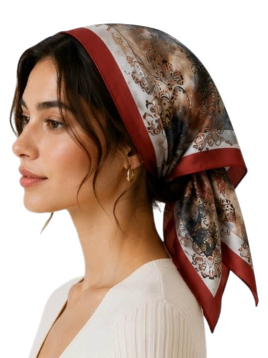 Bandana, turk mahsuloti, o‘lchami 50x50