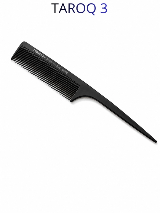 Professional soch tarog‘i Carbon Antistatic Hair Comb