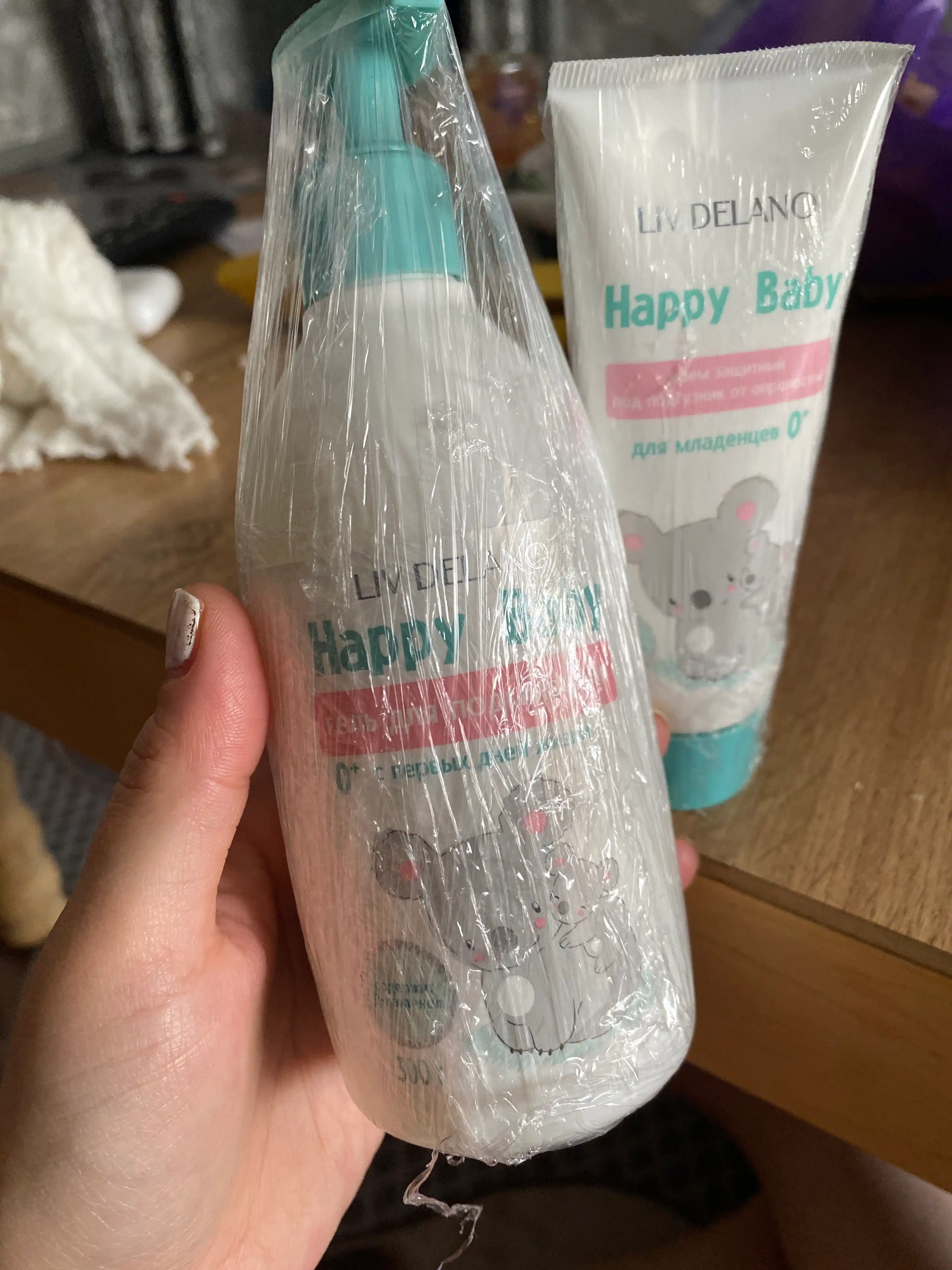Гель для подмывания Liv Delano Happy Baby с первых дней жизни 0+, 300 мл