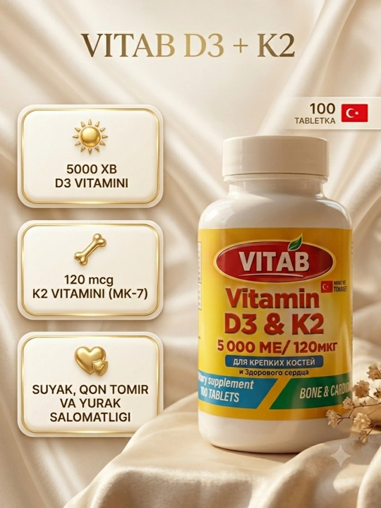 VITAB D3+K2 - 