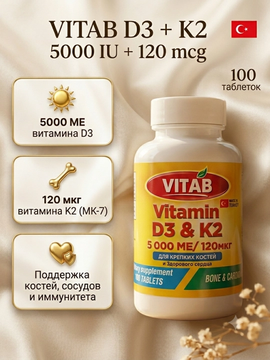 VITAB D3+K2