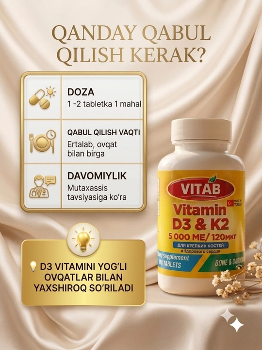 VITAB D3+K2