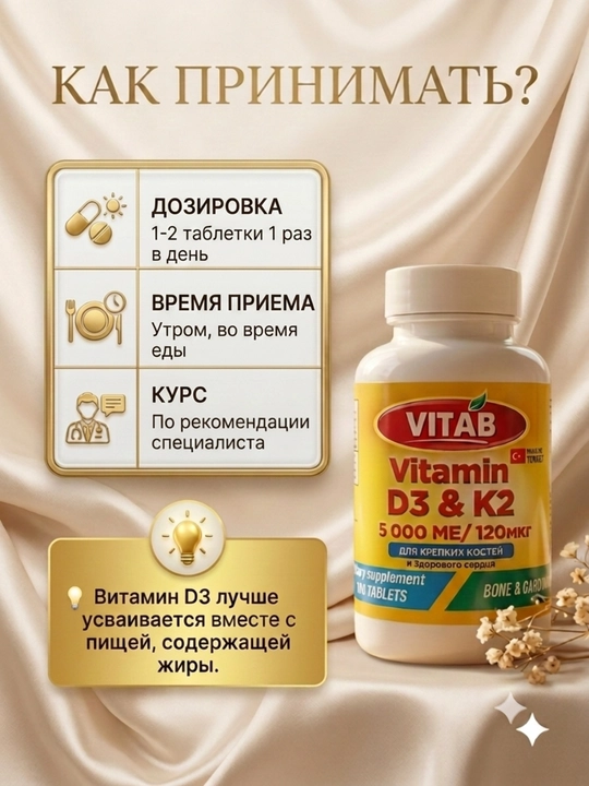 VITAB D3+K2