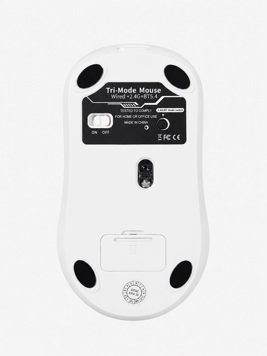 Simsiz Sichqoncha PRO 8000 DPI | Bluetooth + 2.4GHz + Type-C