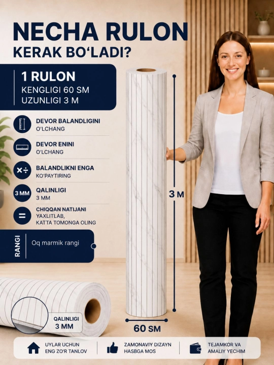 Devor uchun Oboy, gulqog'oz, 3D aboy, qurilish mollari, devor uchun oboy, - 