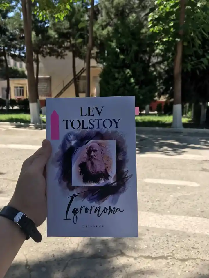 Lev Tolstoy — Iqrornoma | Dunyo adabiyoti