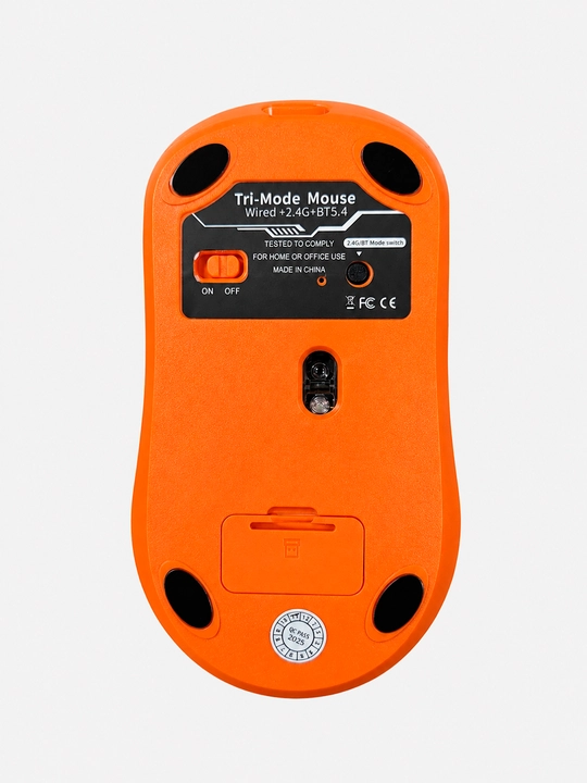 Simsiz Sichqoncha PRO 8000 DPI Bluetooth + 2.4GHz + Type-C