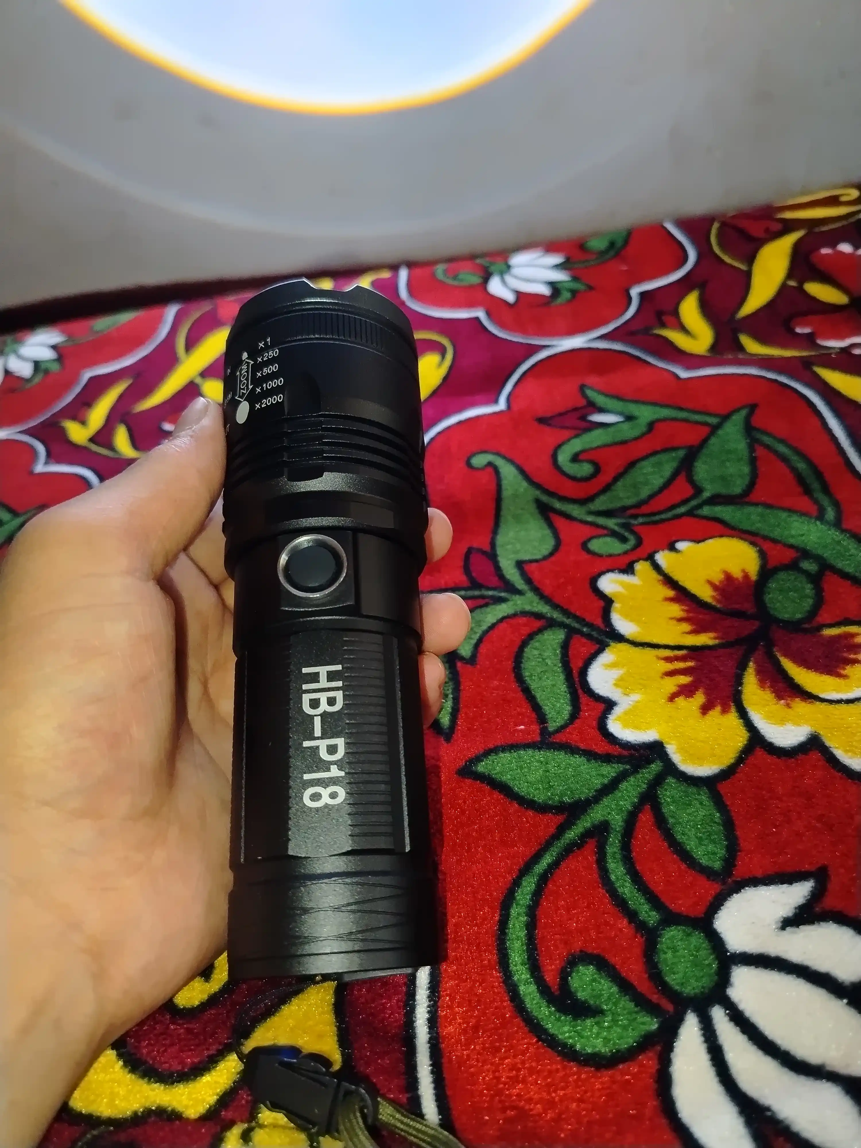LaserLED Luminos diodli yorqin qo‘l chirog‘i HB-P18